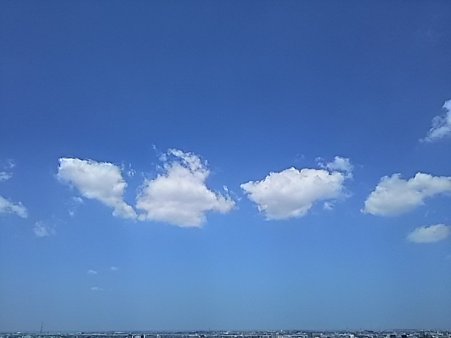 富山　青空